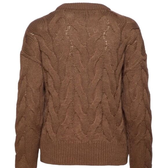 Vero Moda fossil colored crewneck sweater, size small - Picture 5 of 9